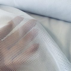 Fehér hálós mesh anyag (eco-szatyor alapanyag)