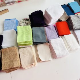 Textil fogásminta csomag 23 féle textilből