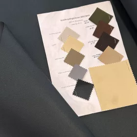   Antracit szürke erős (vízhatlan, UV-álló) gyöngyvászon (#new antracit 600/300D)