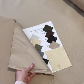   Bézs színű erős (vízhatlan, UV-álló) gyöngyvászon (#new beige 600/300D)