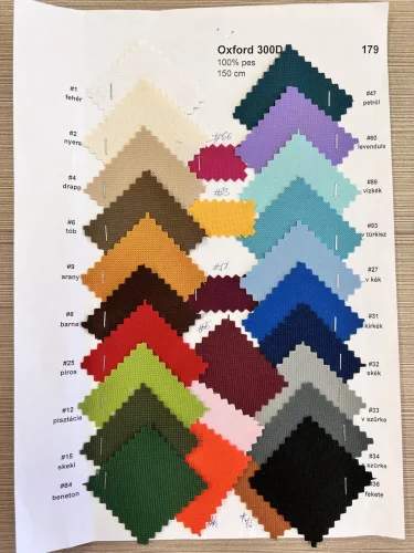 Halvány rózsaszín erős (vízhatlan, UV-álló) gyöngyvászon (#43 300D)