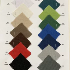   Csokibarna erős (vízhatlan, UV-álló) gyöngyvászon (#8 300D)