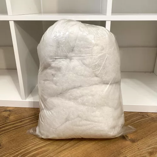 Poliészter vatta (tömőanyag) 1 kg-os kiszerelésben
