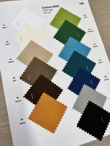 Drapp (vízhatlan, UV-álló) közepes vastagságú gyöngyvászon (#4 250D)