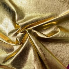 Arany elasztikus fényes lamé (single foil jersey)