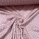 Dusty baby pink MINKY plüss (#20)