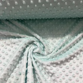 0,3 m EGYBEN KÉRHETŐ Foltos Menta minky plüss (#17)
