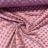 0,73 m EGYBEN KÉRHETŐ AKI KAPJA MARJA: Retró dusty rose minky plüss (#33)