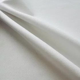   0,26 m EGYBEN KÉRHETŐ Fehér vastag pamutvászon 100% pamut, 240 gr/m² (munkaruha vászon) (#1)