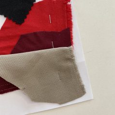 0,5 m EGYBEN KÉRHETŐ Piros munkaruha vászon