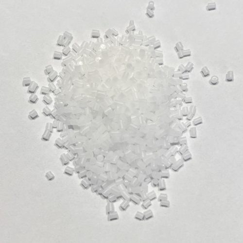 Fehér műanyag granulátum (pellet) gyermek játékokba 250 gramm