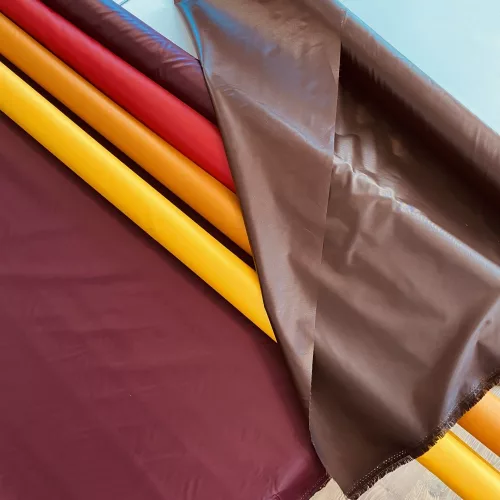 K. barna vékony gyöngyvászon (vízhatlan, UV-álló) vízálló textil (#7 200D)