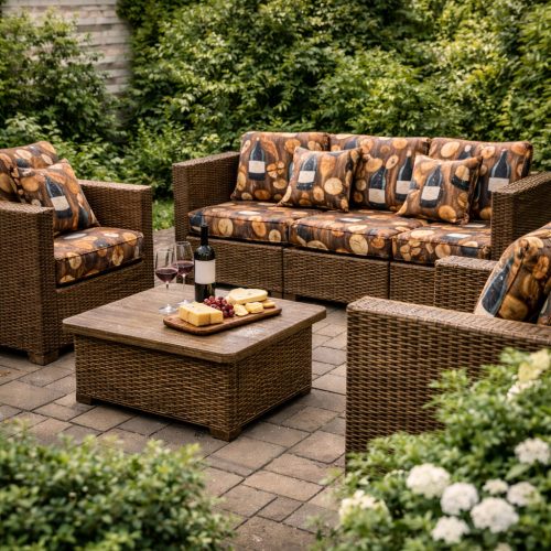 Bor-sajt piknik party vízlepergető szövet