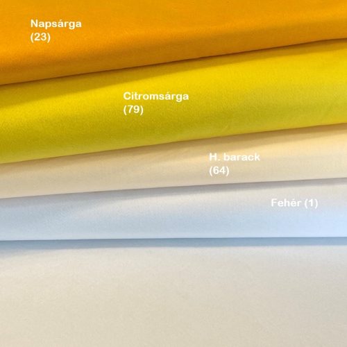Napsárga 180 cm sz. polyfilc (23)
