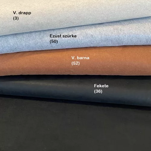 Fekete 180 cm sz. polyfilc (36)