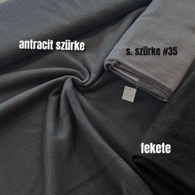 Antracit szürke polár