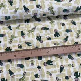 Kaktuszos pamutvászon