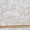 0,64 m EGYBEN KÉRHETŐ KIÁRUSÍTÁS: Lila ruhás királylány a sárkányával 160 cm sz. pamutvászon (KA)
