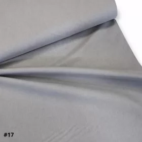 Ezüst szürke egyszínű 160 cm széles pamutvászon (#17)