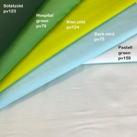 Sötétzöld egyszínű pamutvászon (1620 Green)