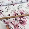 Fehér a. rózsaszín Japán cseresznyevirágos 160 cm sz. pamutvászon (Mr)