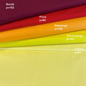   Napsárga (narancsos) egyszínű pamutvászon (Sunny Yellow 1367)