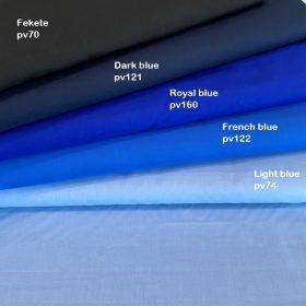 Royal blue (királykék) egyszínű pamutvászon