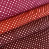 Fuxia alapon 2 mm-es kis pöttyös pamutvászon (7676 Fuxia)