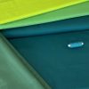 Petrol (sötétzöldes) egyszínű pamutvászon (dk Green)