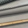 Vil. Szürke (7676 Ash grey) a. 2 mm-es pöttyös pamutvászon