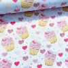 Pink cupcake 160 cm sz. pamutvászon