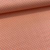 Barack alapon 2 mm-es kispöttyös pamutvászon (15-15307676 Peach, D0484 Peach)