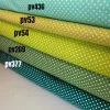 0,31 m Szál hibas EGYBEN KÉRHETŐ Kiwi zöld alapon 2 mm-es kis pöttyös pamutvászon (7676 Kiwi)