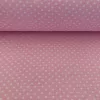 0,54 m EGYBEN KÉRHETŐ Világos rózsaszín (LT Rosa 7676) alapon 2 mm-es kis pöttyös pamutvászon