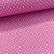 Bubble gum rózsaszín a. 2 mm-es kispöttyös pamutvászon (Mauve No.2)