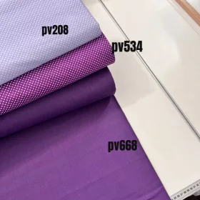 0,23 m Foltos Dark lilac egyszínű pamutvászon (1331)