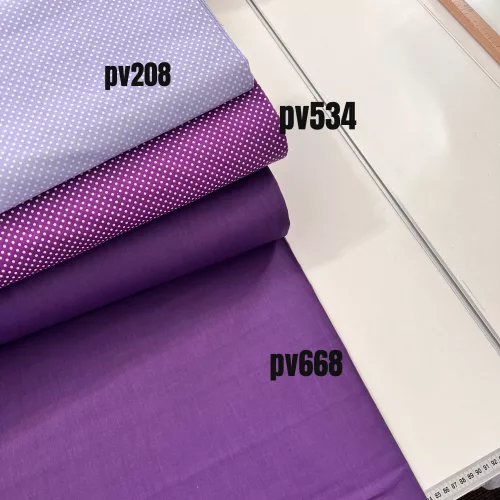 0,23 m Foltos Dark lilac egyszínű pamutvászon (1331)