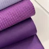 0,76 m Szál hibás picike lyuk Dark lilac egyszínű pamutvászon (1331)