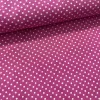 Barbie girl alapon 2 mm-es kispöttyös pamutvászon (7676 Violet)