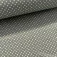 Fagyos moha alapon 2 mm-es kispöttyös pamutvászon (7676 Deaville frost)