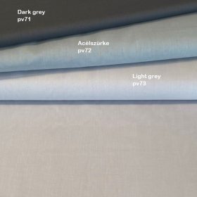 V. szürke (LT Grey 14-4105) egyszínű pamutvászon