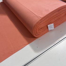   0,44 m EGYBEN KÉRHETŐ ( EGY KIS FOLT VAN BENNE ) Living Coral egyszínű pamutvászon (16-1548TPX)