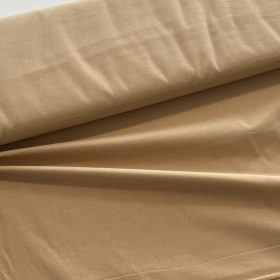   Sötét homokos part egyszínű pamutvászon (Medium Brown 1402)