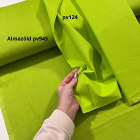 Almazöld egyszínű pamutvászon (Light Green C186)