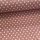 Extra puha: Fáradt rózsaszín/mályva a. 8 mm-es pöttyös (puha, puplin tapintású) pamutvászon