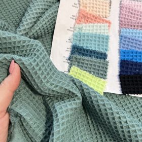 Prémium waffle/darázsos anyag: Mineral (#18)