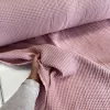 Prémium waffle/darázsos anyag: Retró pink (#4)