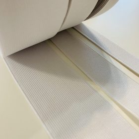 Fehér szövött gumiszalag több méretben
