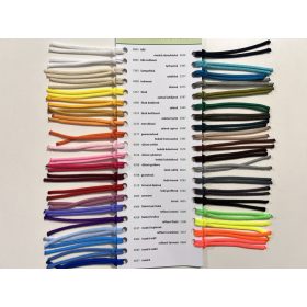 Színes poliester zsinór (4-5 mm-es) több színben