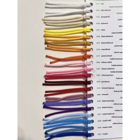 Színes poliester zsinór (4-5 mm-es) több színben